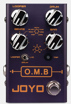 R-06-OMB-LOOP/DRUMMACHINE Педаль Лупер/Драм-машина, Joyo